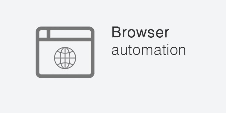 Browsing automation