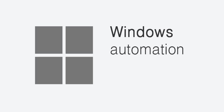 Applications automation